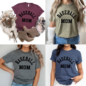 Baseball Mom - Ink Deposited - Graphic Tee